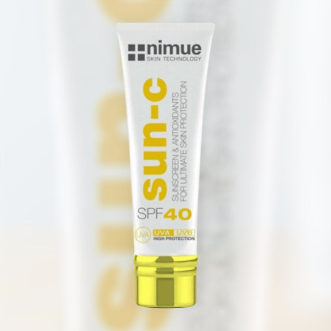 Nimue Sun-C SPF 40 60ml – Αντηλιακή Κρέμα για Καθημερινή Χρήση με Αντιοξειδωτική Προστασία