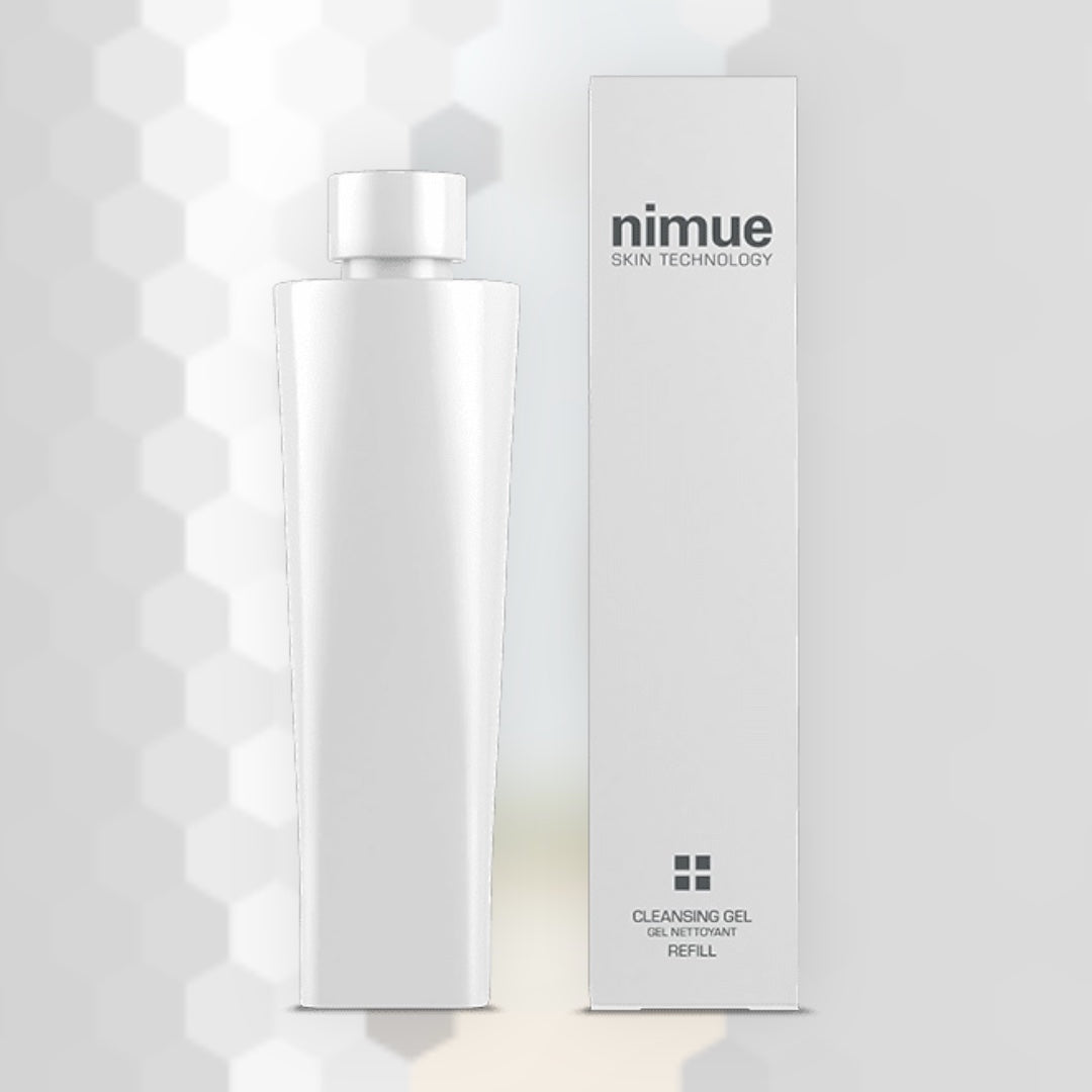 Nimue Cleansing Gel Refill 140ml – Επαναγεμιζόμενο καθαριστικό gel για λιπαρό, κανονικό και μικτό δέρμα