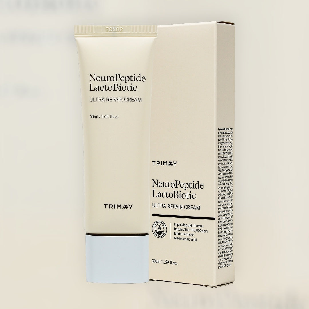 TRIMAY NeuroPeptide Lactobiotic Ultra Repair Cream 50ml – κρέμα αποκατάστασης με νευροπεπτίδια και λακτοβιονικό οξύ για αναδόμηση και θρέψη