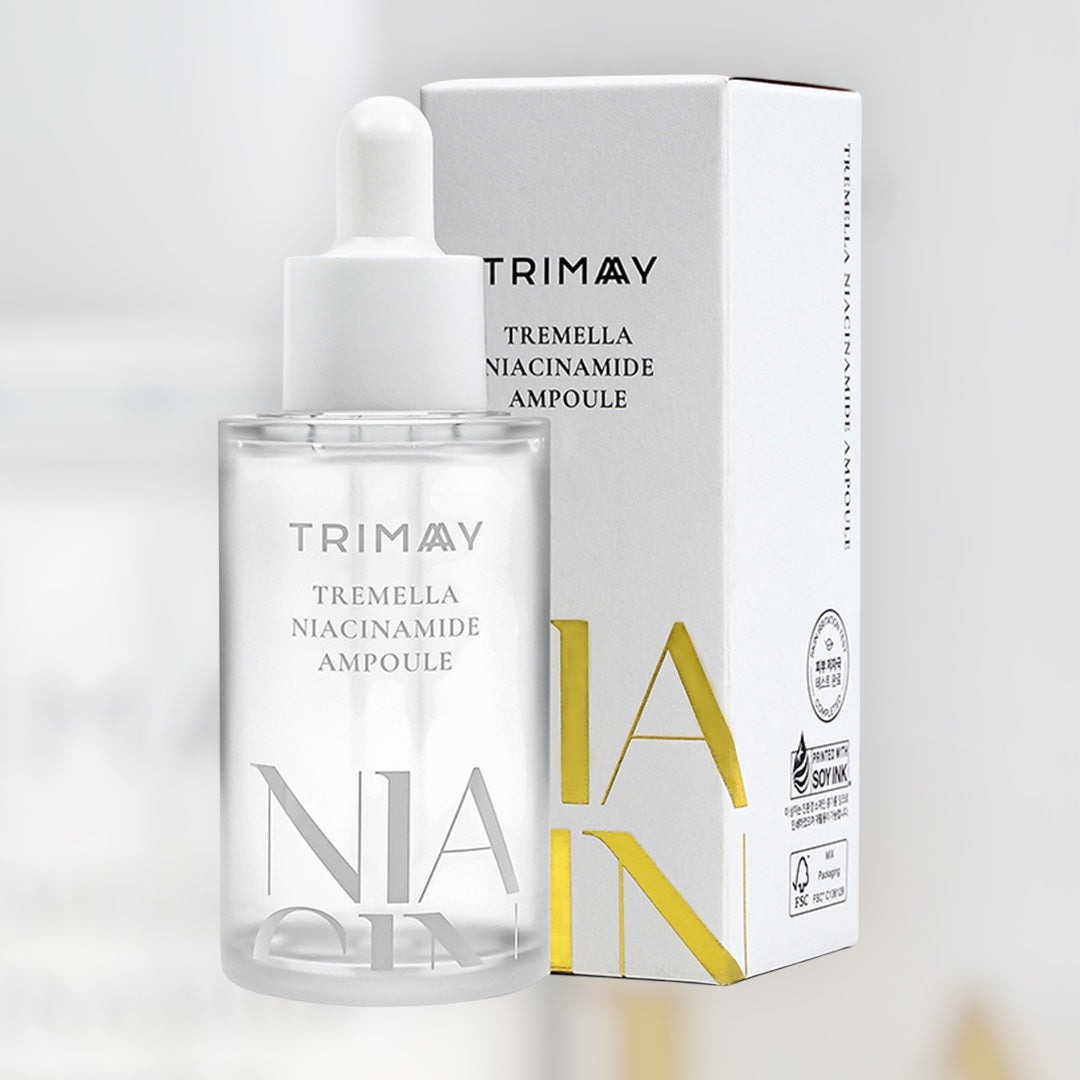 TRIMAY Tremella Niacinamide Ampoule 50ml – ορός με τρεμέλλα και νιασιναμίδη για ενυδάτωση, σύσφιξη και φωτεινή επιδερμίδα