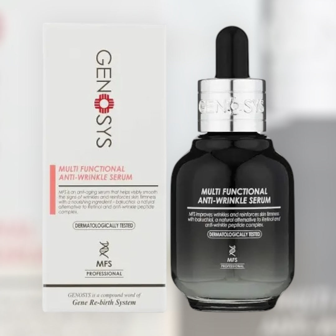 Genosys Multifunctional Anti-Wrinkle Serum 30ml – Αντιρυτιδικός ορός για πρόληψη και αντιμετώπιση ρυτίδων