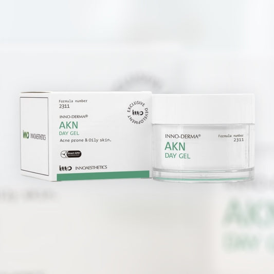 nnoaesthetics AKN Day Gel – Τζελ προσώπου για λιπαρό δέρμα με τάση ακμής και ρύθμιση σμήγματος