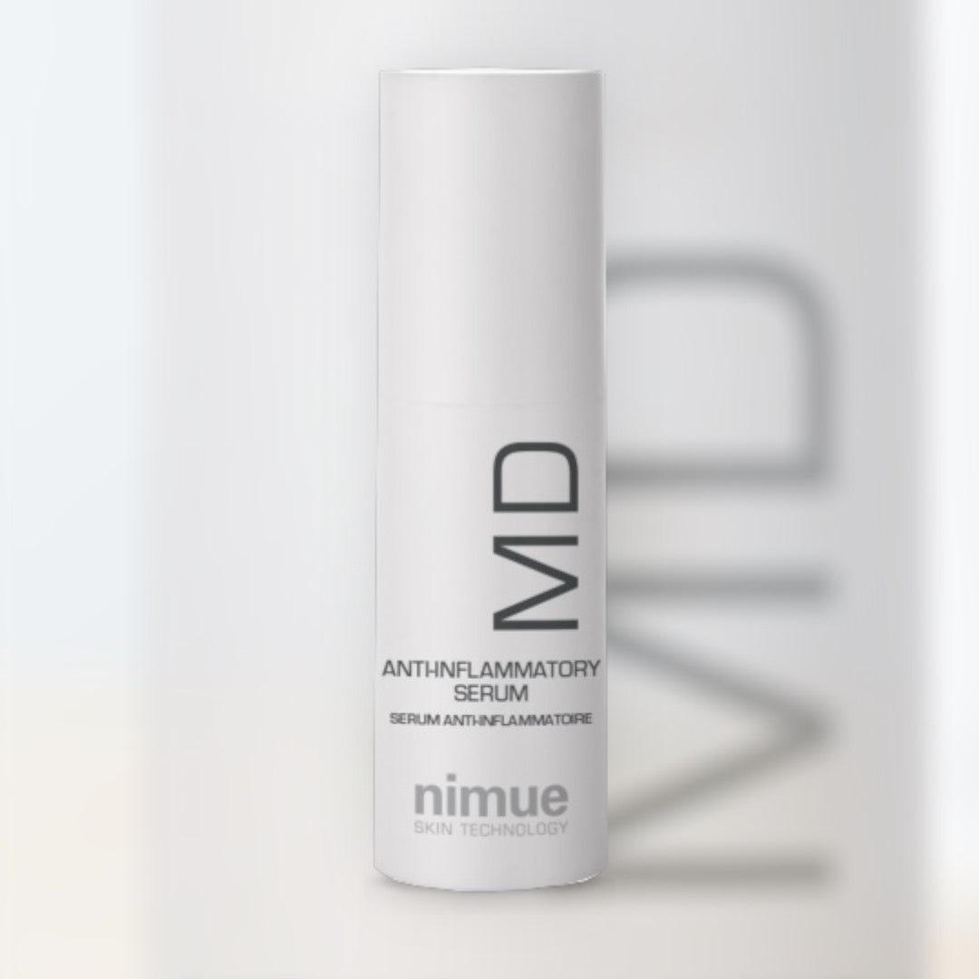 Nimue MD Anti-Inflammatory Serum για ερεθισμένο, φλεγμονώδες και ευαίσθητο δέρμα – Καταπραϋντικός ορός για δερματικές φλεγμονές