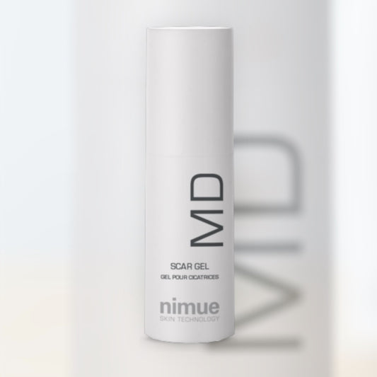 Nimue MD Scar Gel για μείωση ουλών, ερυθρότητας και δυσχρωμιών – Εξειδικευμένο τζελ για αναδόμηση και λείανση της επιδερμίδας