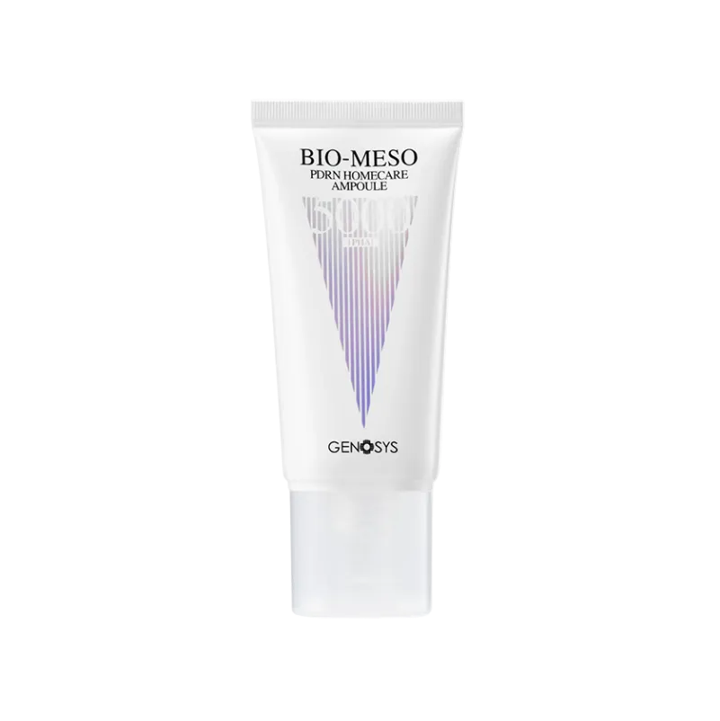 GENOSYS Bio-Meso PDRN Homecare Ampoule 5000 50ml, συσκευασία προϊόντος σε λευκό φόντο.