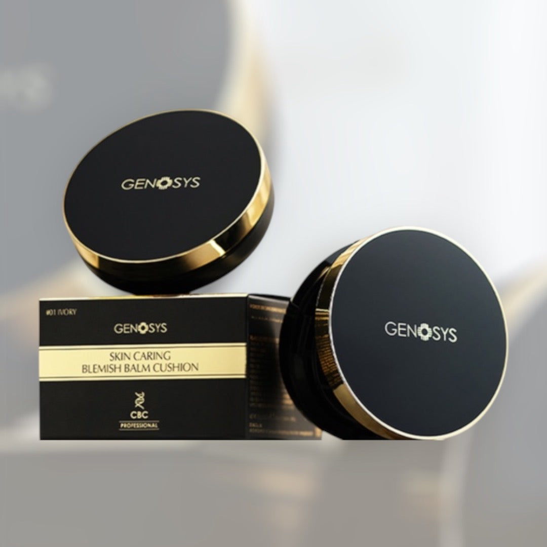 BB Cushion με SPF50 για ομοιόμορφη κάλυψη και αντιηλιακή προστασία – Genosys Skin Caring
