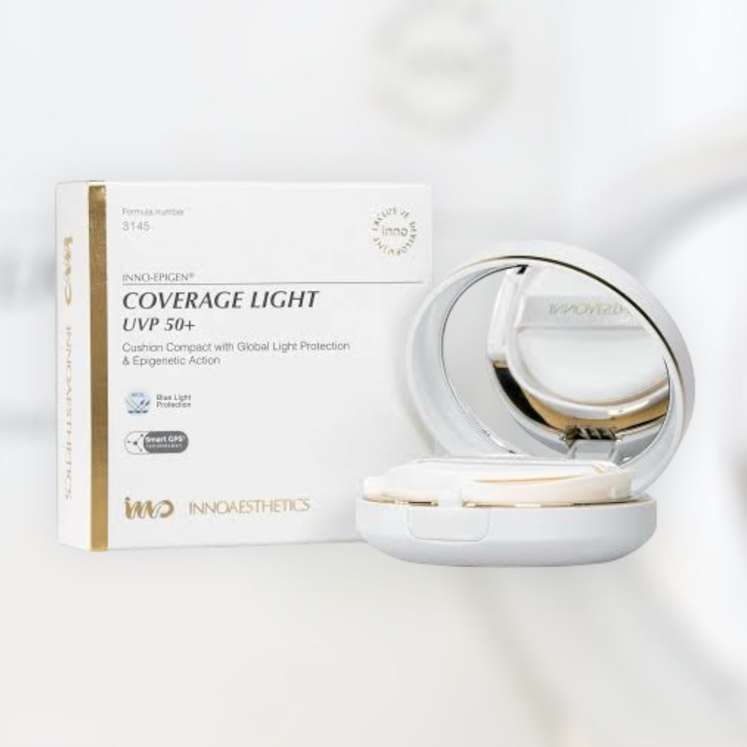 Innoaesthetics Coverage Light UVP 50+ – αντηλιακή κρέμα με κάλυψη, προστασία από υπεριώδη και μπλε φως – MEDITHEA