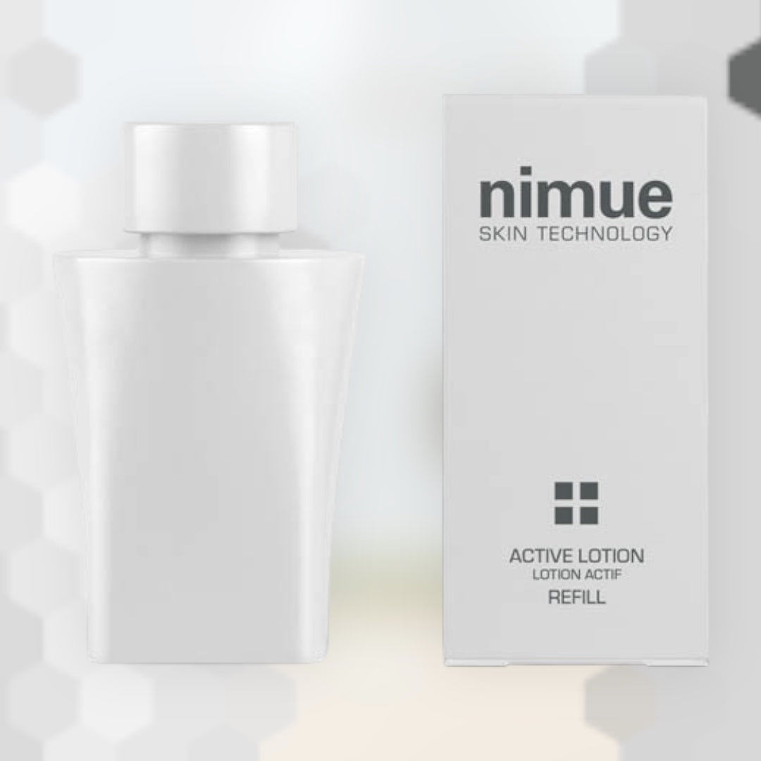 Nimue Active Lotion Refill 60ml – Επαναγεμιζόμενη λοσιόν απολέπισης με AHA για λιπαρό και ακνεϊκό δέρμα
