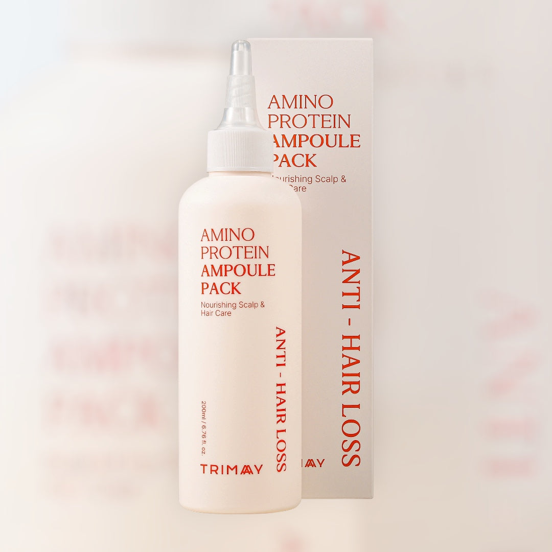 TRIMAY Amino Protein Ampoule Pack – ενισχυτική θεραπεία μαλλιών και τριχωτού με αμινοξέα και πρωτεΐνες για τόνωση και αναδόμηση