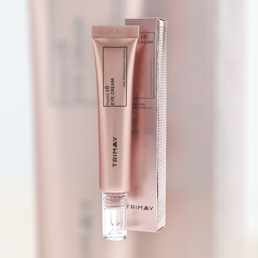 TRIMAY Peptid 18 Eye Cream – κρέμα ματιών με πεπτίδια και υαλουρονικό για λείανση ρυτίδων και ενυδάτωση στην περιοχή των ματιών